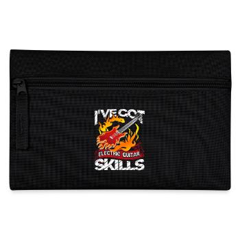 I've Got Electric Guitar Skills - Pencil Case - black - Front