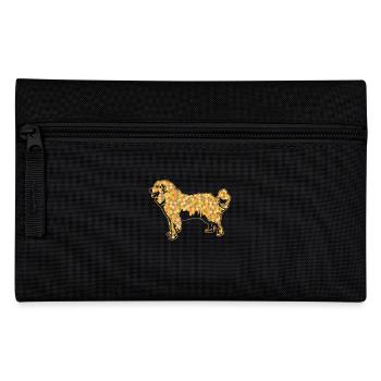 Great Pyrenees Geometric - Pencil Case - black - Front