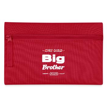 Nur Kind grosser Bruder 2025 - Federtasche - Rot - Vorne