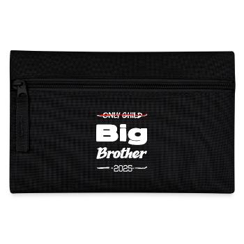 Only child big brother 2025 - Pencil Case - black - Front