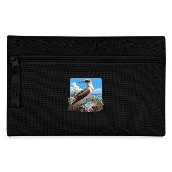 Blue-footed booby - Pencil Case - black - Front