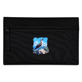 Blue-footed booby - Pencil Case - black - Front
