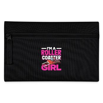 Je suis une fille de montagnes russes - Trousse - noir - Devant
