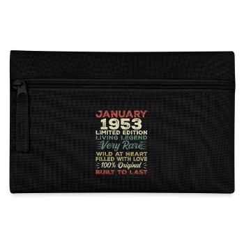 Anniversaire de Janvier 1953 - Janvier 1953, Janvier 1953 - Trousse - noir - Devant