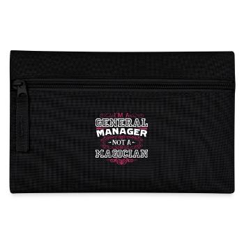 General Manager General Manager Is Not Magician - Pencil Case - black - Front