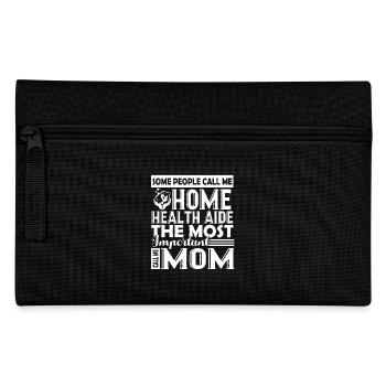Home Health Aide Home Health Aide Mom - Pencil Case - black - Front