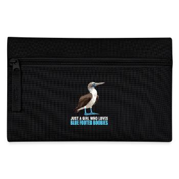 Blue-footed booby - Pencil Case - black - Front