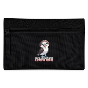 Blue-footed booby - Pencil Case - black - Front