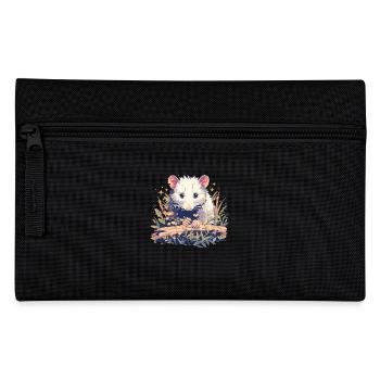 Opossum Opossums - Federtasche - Schwarz - Vorne