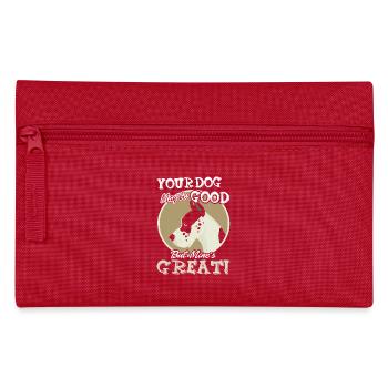 Greatest Dog Great Dane - Pencil Case - red - Front