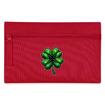 Four-leaf clover - Pencil Case - red - Front