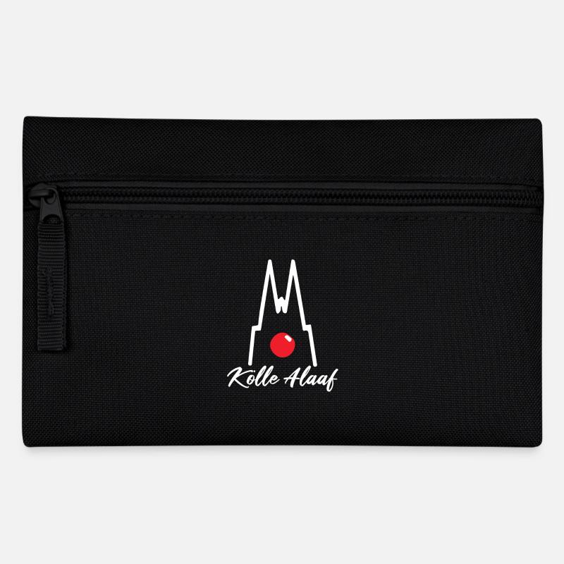 Karneval Köln Kölle Alaaf Kölner Dom Lustig Clown - Federtasche - Schwarz