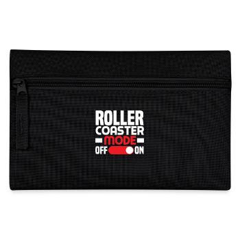Roller Coaster Mode On Experience - Pencil Case - black - Front
