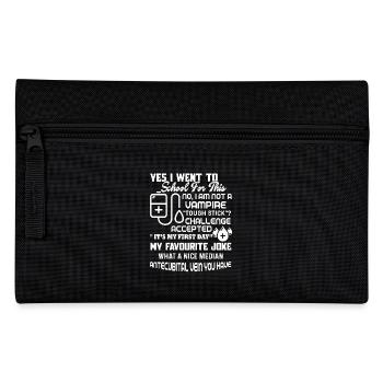 Phlebotomist Not A Vampire - Pencil Case - black - Front