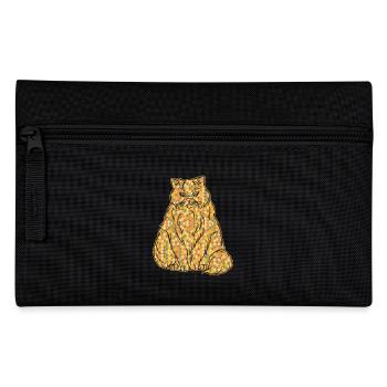 Himalayan Cat Himalayan Cat Geometric - Pencil Case - black - Front