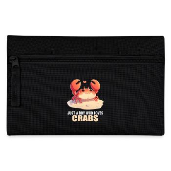 Crab Crab - Pencil Case - black - Front