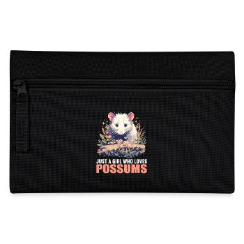 Opossum Opossums - Federtasche - Schwarz - Vorne