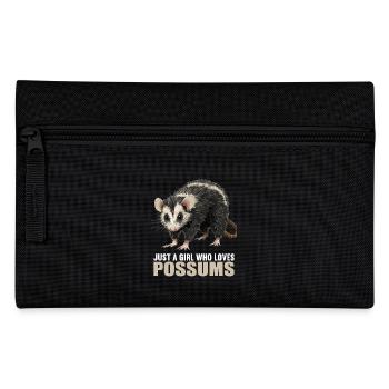Opossum Opossums - Federtasche - Schwarz - Vorne