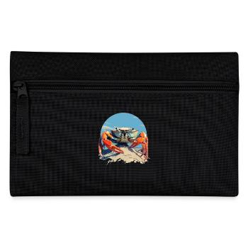 Crab Crab - Pencil Case - black - Front
