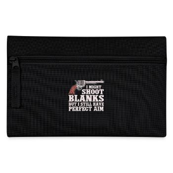 Ich Treffe Vielleicht Blind Aber Ich Habe - Federtasche - Schwarz - Vorne