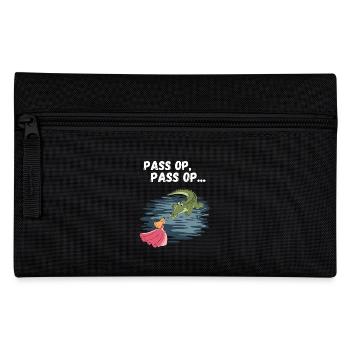 Carnaval Cologne Alaaf Crocodile Princesse Drôle - Trousse - noir - Devant