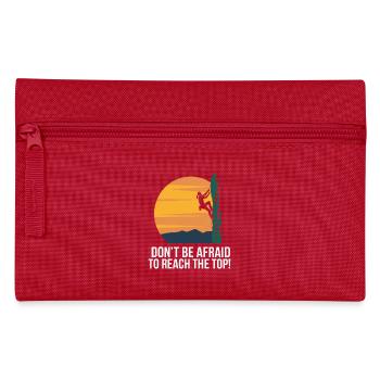 KLETTERN - Federtasche - Rot - Vorne