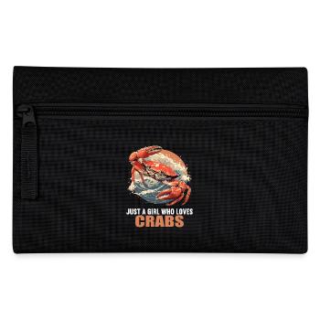 Crab Crab - Pencil Case - black - Front