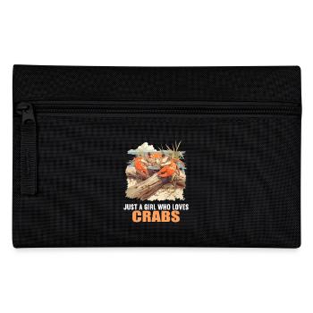 Crab Crab - Pencil Case - black - Front