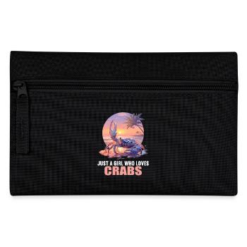 Crab Crab - Pencil Case - black - Front