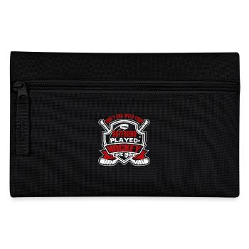 Hockey Boyfriend Like Mine - Pencil Case - black - Front