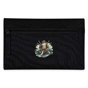 Frosch-Samurai: Krieger der Seerose - Federtasche - Schwarz - Vorne