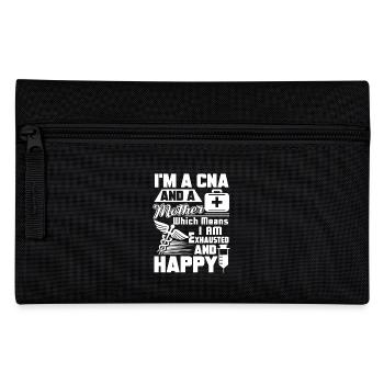 CNA I am A CNA And A Mother - Pencil Case - black - Front