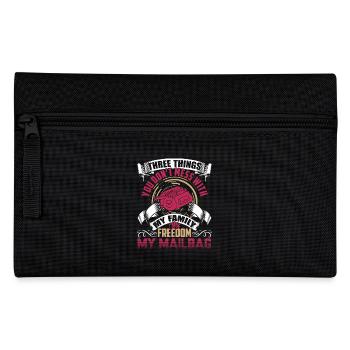 Mail Carrier Don't Mess With My Mailbag - Pencil Case - black - Front