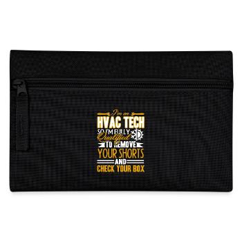 HVAC Tech I Am An HVAC Tech - Pencil Case - black - Front