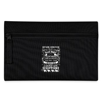 I Love My Schipperke Dog - Pencil Case - black - Front