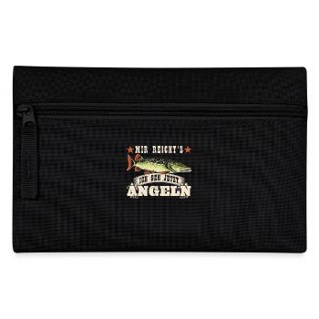 Hecht Angler MIR REICHT'S GEH JETZT HECHT ANGELN - Federtasche - Schwarz - Vorne