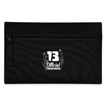 13th Birthday Official Teen - Pencil Case - black - Front