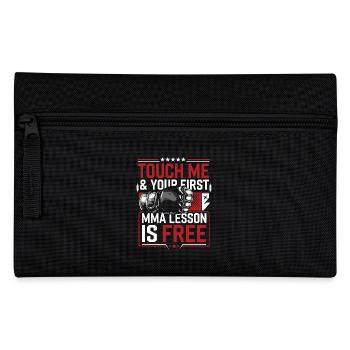For real martial artists - Pencil Case - black - Front