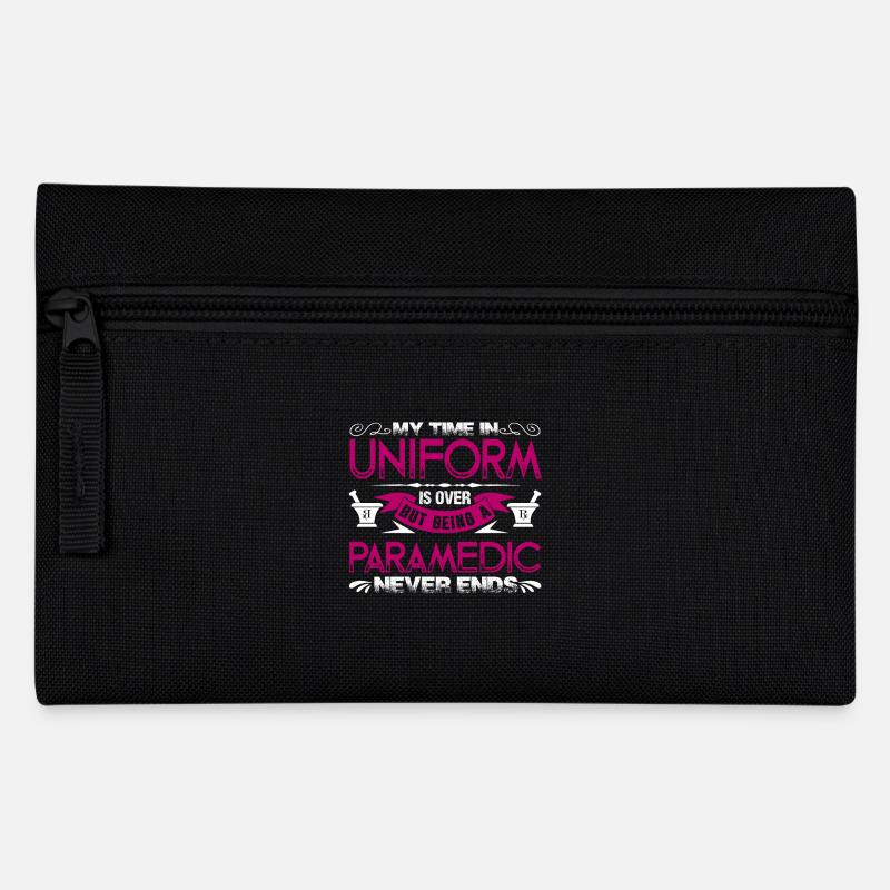 Paramedic Being A Paramedic Never Ends - Pencil Case - black