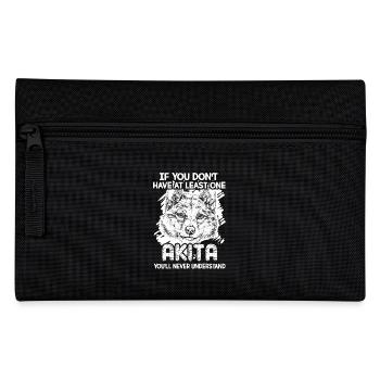 If You Don't Have At Least One Akita - Pencil Case - black - Front