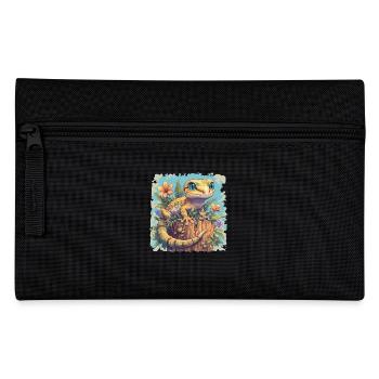 Geckos Gecko - Federtasche - Schwarz - Vorne