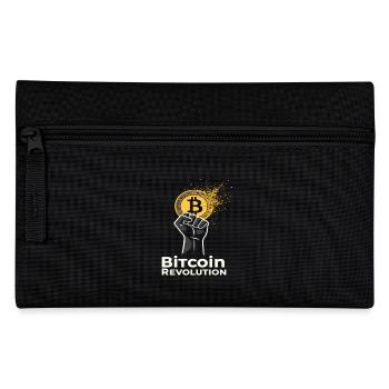 Bitcoin Revolution - Federtasche - Schwarz - Vorne