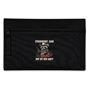Strawberry Jams But My Gun Don't Lustiger - Federtasche - Schwarz - Vorne