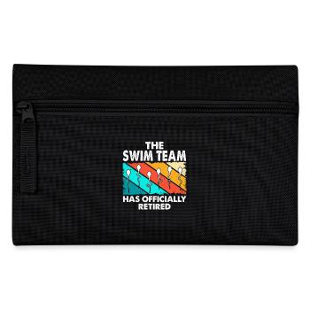 L'équipe de natation est officiellement à la retraite - Trousse - noir - Devant