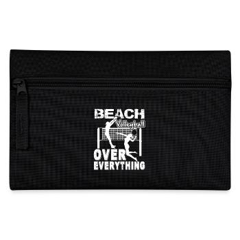 Beach Volleyball Beach Volleyball Over Everything - Pencil Case - black - Front