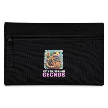 Geckos Gecko - Federtasche - Schwarz - Vorne
