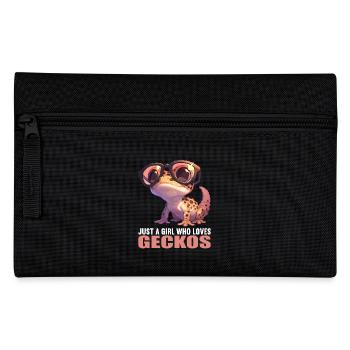 Geckos Gecko - Federtasche - Schwarz - Vorne