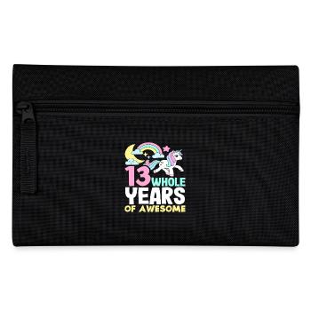 13 années complètes Super 13e anniversaire - Trousse - noir - Devant