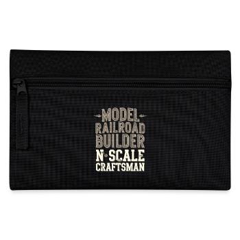 Precision in model making - Pencil Case - black - Front