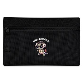 Chill Toad Turtle - Pencil Case - black - Front